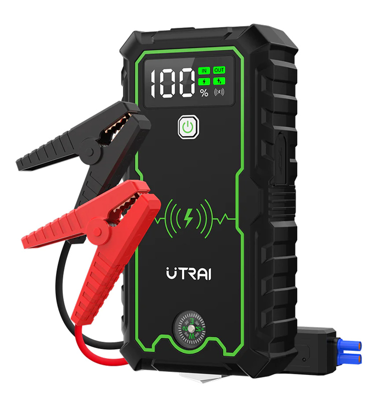 UTRAI εκκινητής μπαταρίας αυτοκινήτου JS-1 Pro με φακό, 12V/2500A, 16000mAh 1 UTRAI εκκινητής μπαταρίας αυτοκινήτου JS-1 Pro με φακό