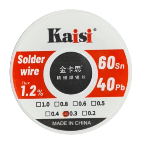 KAISI καλάι συγκόλλησης KAI-STW-03, 40g, 0.3mm 1 KAISI καλάι συγκόλλησης KAI-STW-03