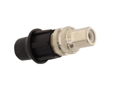 TELECOM RCA female universal connector, με καπάκι, 5τμχ 1 TELECOM RCA female universal connector