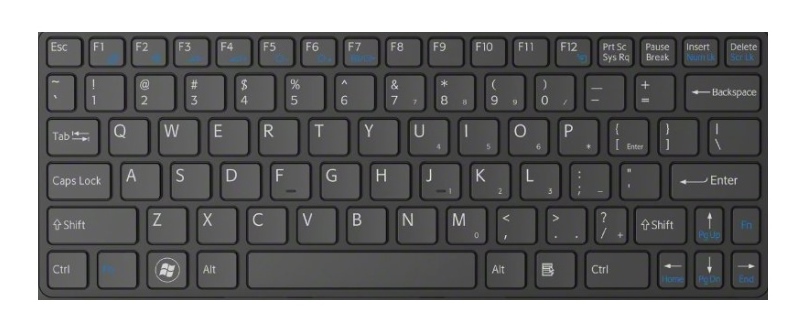 Πληκτρολόγιο για Sony VAIO SVE Series, μαύρο 1 Πληκτρολόγιο για Sony VAIO SVE Series