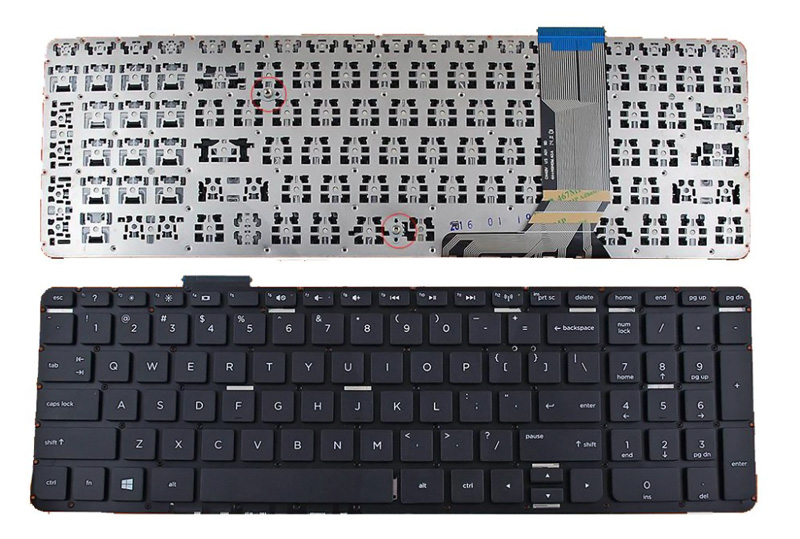 Πληκτρολόγιο για HP Envy 17-J000, no frame, μαύρο 1 Πληκτρολόγιο για HP Envy 17-J000