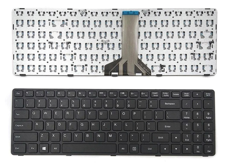 Πληκτρολόγιο για Lenovo IdeaPad 100-15IBD KEY-100, μαύρο 1 Πληκτρολόγιο για Lenovo IdeaPad 100-15IBD KEY-100