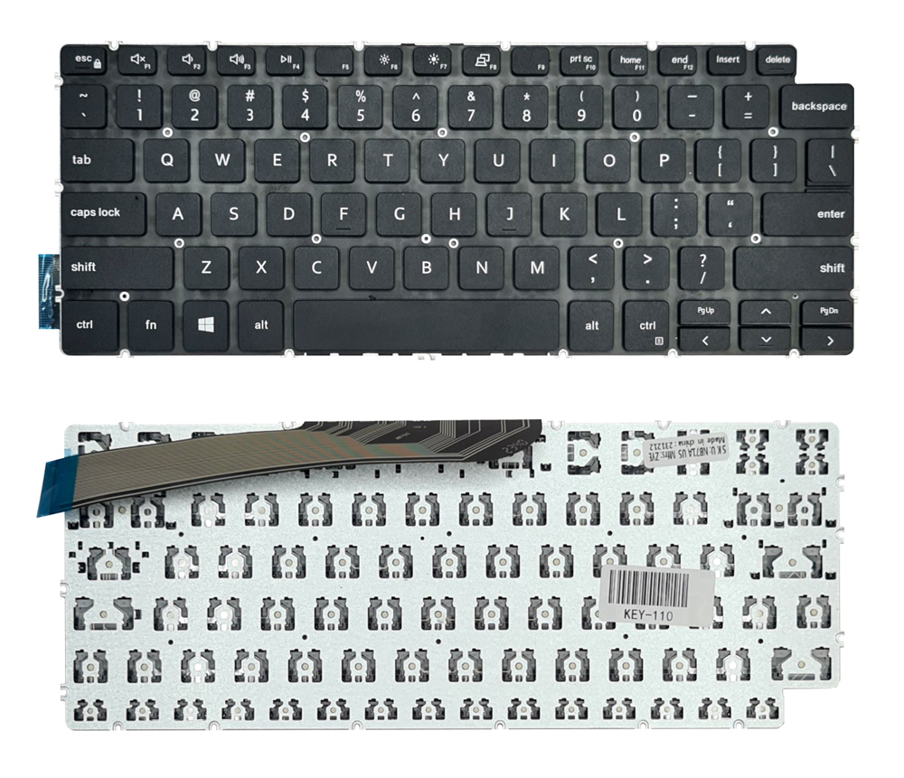 Πληκτρολόγιο για Dell Inspiron 5390/5492/7391 KEY-110, μαύρο 1 Πληκτρολόγιο για Dell Inspiron 5390/5492/7391 KEY-110