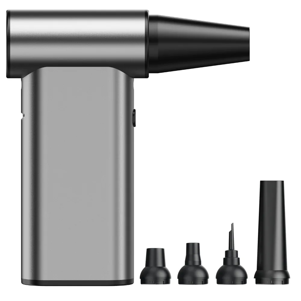 KINZIR ηλεκτρικό air duster AD57, 180W, 8000mAh, γκρι 1 KINZIR ηλεκτρικό air duster AD57