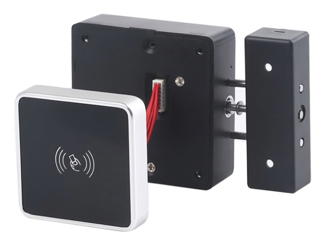 KERONG ηλεκτροπύρος KR-S80B, με RFID reader, ασημί 1 KERONG ηλεκτροπύρος KR-S80B