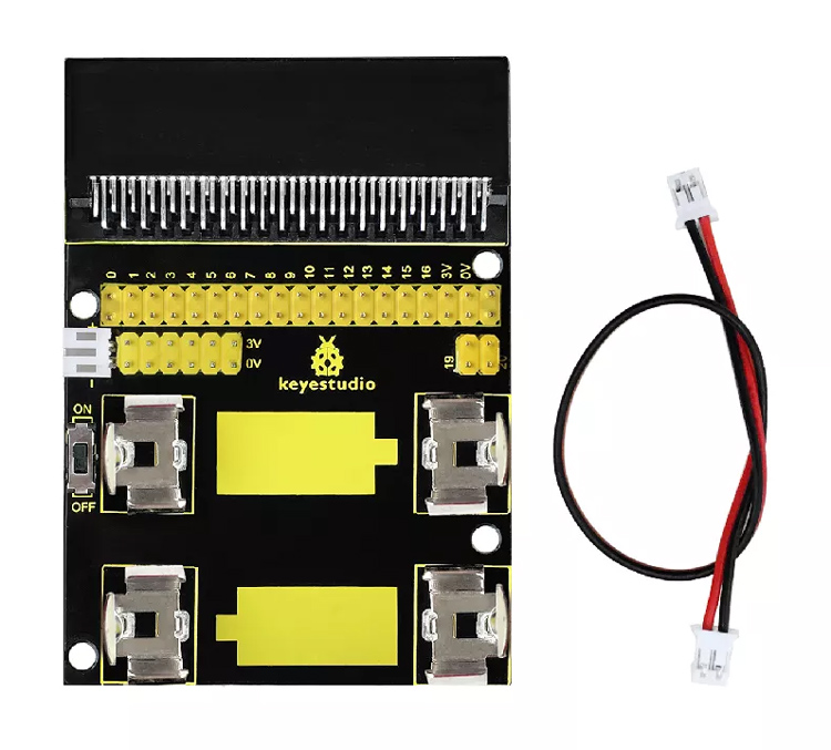 KEYESTUDIO power supply shield KS0294 για Micro:bit 1 KEYESTUDIO power supply shield KS0294 για Micro:bit