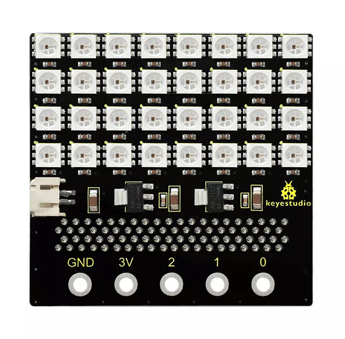 KEYESTUDIO SK6812 4x8 LED dot matrix shield KS0315 για Micro:bit 1 KEYESTUDIO SK6812 4x8 LED dot matrix shield KS0315 για Micro:bit