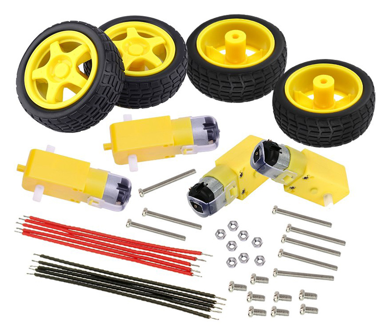 KEYESTUDIO motor wheel kit για smart car KS0324 1 KEYESTUDIO motor wheel kit για smart car KS0324