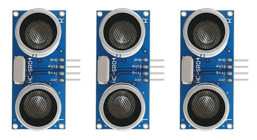 KEYESTUDIO HR-SR04 ultrasonic module KS0328, μπλε, 3τμχ 1 KEYESTUDIO HR-SR04 ultrasonic module KS0328