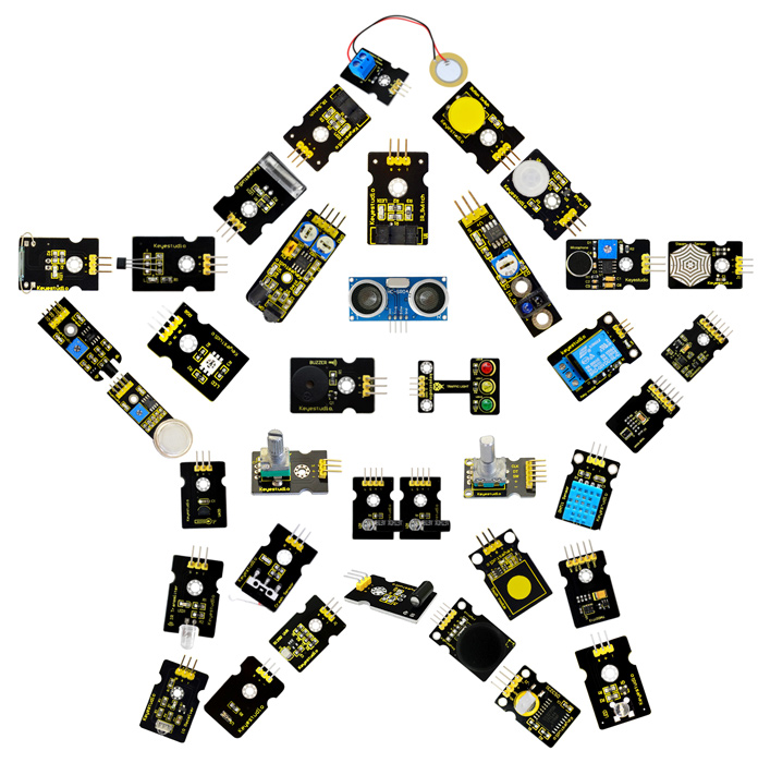 KEYESTUDIO 37 in 1 Sensor V2.0 kit για Arduino KS0399 1 KEYESTUDIO 37 in 1 Sensor V2.0 kit για Arduino KS0399