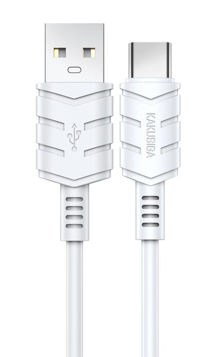 KAKUSIGA καλώδιο USB-C σε USB KSC-710, 3A, 480Mbps, 1.2m, λευκό 1 KAKUSIGA καλώδιο USB-C σε USB KSC-710