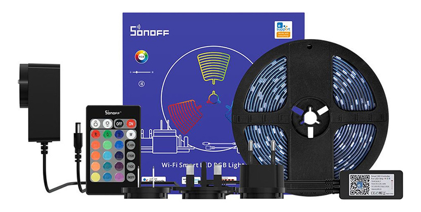 SONOFF smart LED καλωδιοταινία L2-5M, αδιάβροχη, RGB, WiFi & BT, 5m 1 SONOFF smart LED καλωδιοταινία L2-5M