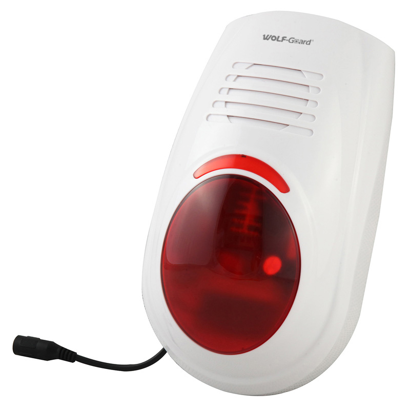 WOLF GUARD ασύρματη σειρήνα strobe εξωτερικού χώρου LB-W03 1 WOLF GUARD ασύρματη σειρήνα strobe εξωτερικού χώρου LB-W03