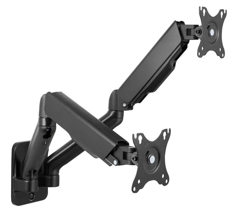 BRATECK επιτοίχια βάση για 2x οθόνες LDA32-114, 17-32", έως 9kg 1 BRATECK επιτοίχια βάση για 2x οθόνες LDA32-114