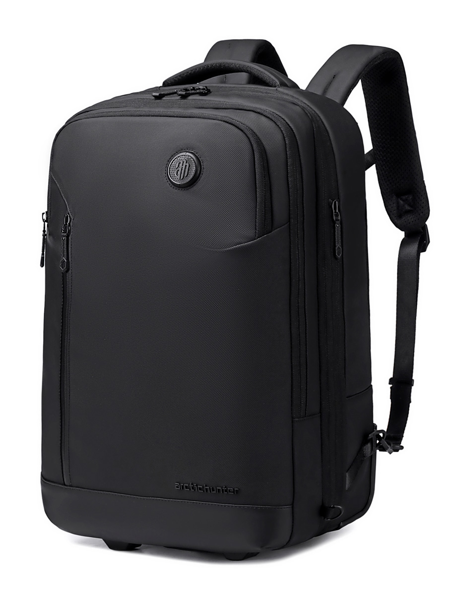 ARCTIC HUNTER τσάντα ταξιδίου LG00861 με θήκη laptop 15.6", τροχήλατη, 42L/54L, μαύρη 1 ARCTIC HUNTER τσάντα ταξιδίου LG00861 με θήκη laptop 15.6"
