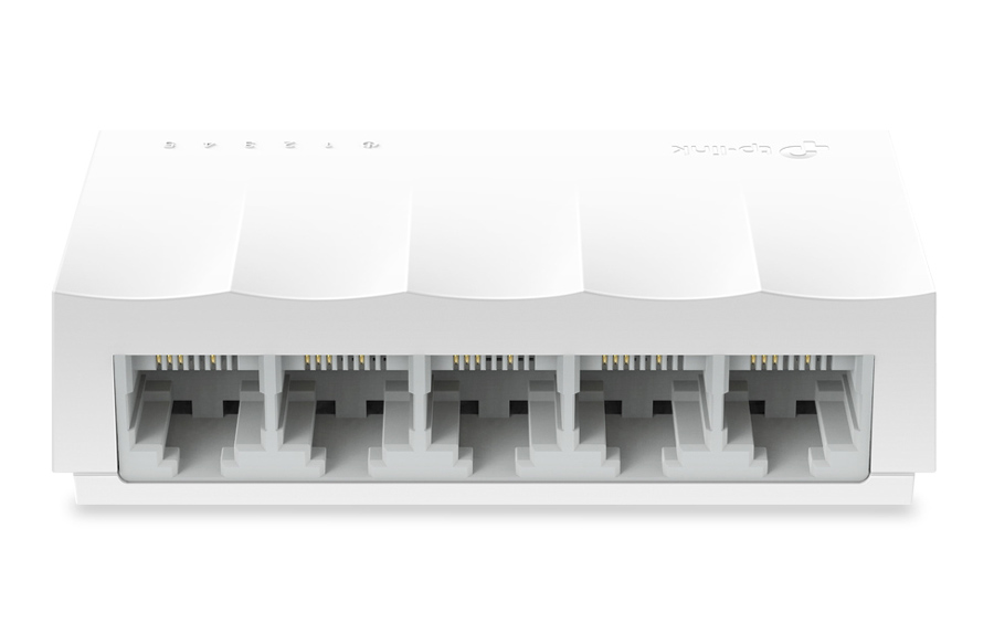 TP-LINK desktop switch LiteWave LS1005, 5-port 10/100Mbps, Ver 1.0 1 TP-LINK desktop switch LiteWave LS1005