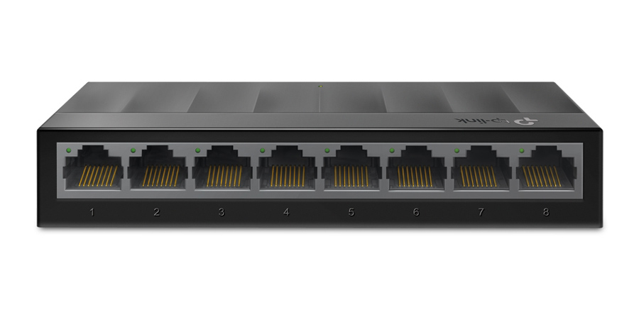 TP-LINK desktop switch LiteWave LS1008G, 8-port 10/100/1000Mbps, V4.40 1 TP-LINK desktop switch LiteWave LS1008G