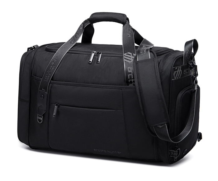 ARCTIC HUNTER τσάντα ταξιδίου LX00021, πτυσσόμενη, 30L, μαύρη 1 ARCTIC HUNTER τσάντα ταξιδίου LX00021