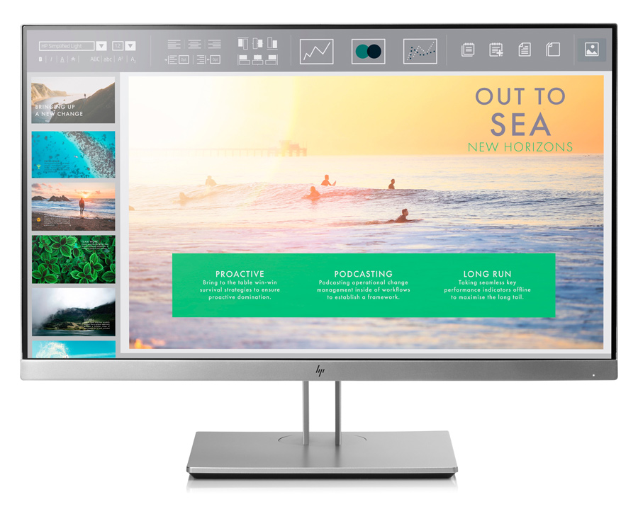 HP used οθόνη E233 IPS LED, 23" Full HD, VGA/DisplayPort/HDMI, Grade B 1 HP used οθόνη E233 IPS LED