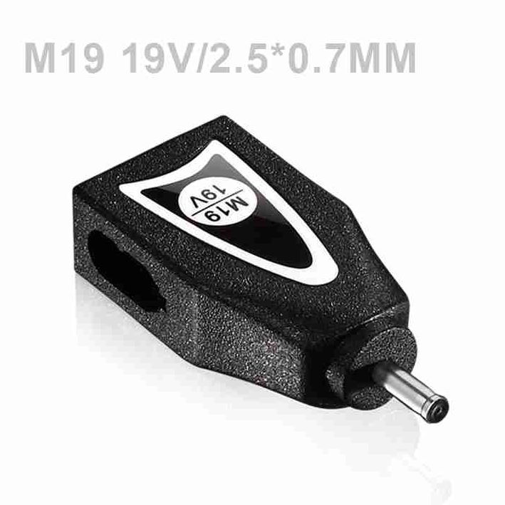 POWERTECH αντάπτορας για φορτιστή laptop M19 για Asus 2.5x0.7mm, 19V, μαύρος 1 POWERTECH αντάπτορας για φορτιστή laptop M19 για Asus 2.5x0.7mm