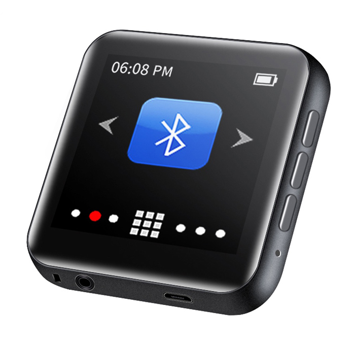 RUIZU MP3 player M4 με ηχείο, 1.8", 16GB, Bluetooth, ελληνικό μενού, μαύρο 1 RUIZU MP3 player M4 με ηχείο