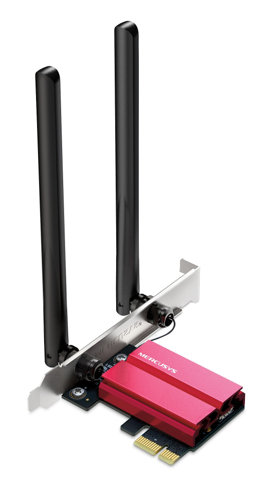 MERCUSYS κάρτα δικτύου MA86XE, AXE5400, Wi-Fi 6E, Bluetooth, PCIe, V.2.0 1 MERCUSYS κάρτα δικτύου MA86XE