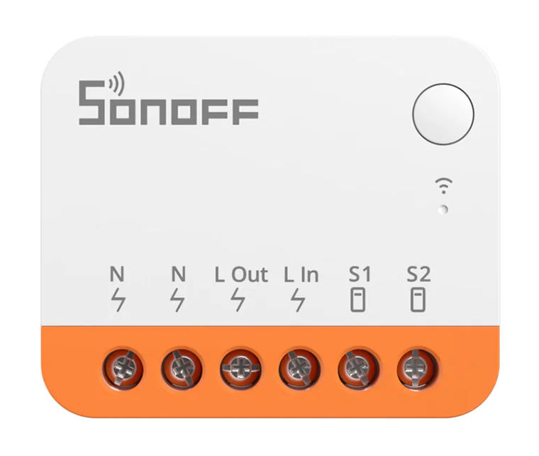 SONOFF smart διακόπτης MINIR4, 2 κανάλια, WiFi, 10A, λευκός 1 SONOFF smart διακόπτης MINIR4