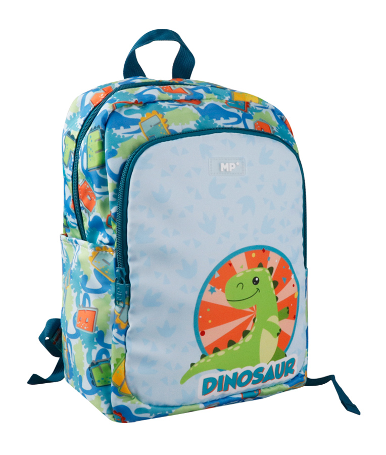 MP παιδική τσάντα πλάτης Dinosaur MO111-04, 5.5L, πολύχρωμη 1 MP παιδική τσάντα πλάτης Dinosaur MO111-04