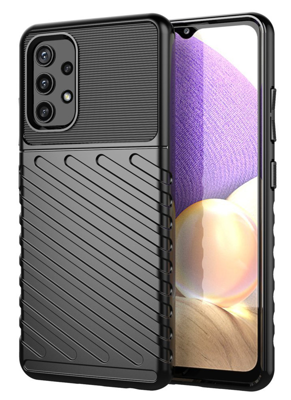 POWERTECH Θήκη Thunder MOB-1637 για Samsung A72 5G, μαύρη 1 POWERTECH Θήκη Thunder MOB-1637 για Samsung A72 5G