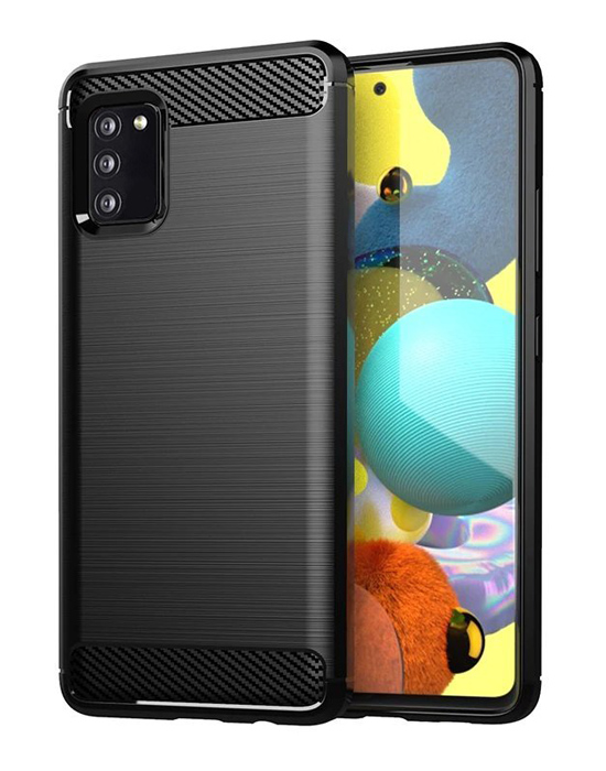 POWERTECH θήκη Carbon MOB-1727 για Samsung A03S, μαύρη 1 POWERTECH θήκη Carbon MOB-1727 για Samsung A03S