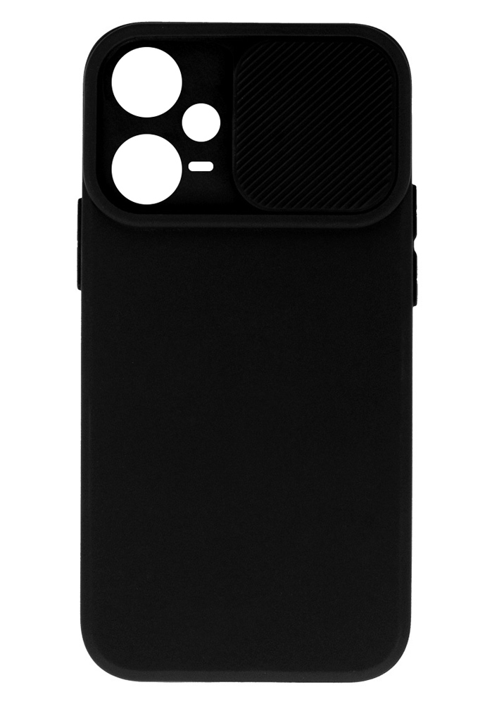 POWERTECH Θήκη Camshield Soft MOB-1903 για Xiaomi Note 12 Pro+, μαύρη 1 POWERTECH Θήκη Camshield Soft MOB-1903 για Xiaomi Note 12 Pro+