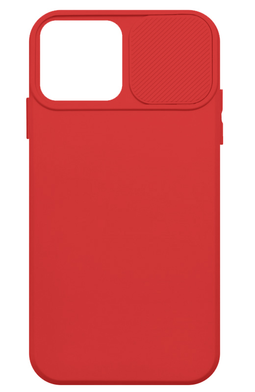 POWERTECH Θήκη Camshield Soft MOB-1938 για iPhone 15, κόκκινη 1 POWERTECH Θήκη Camshield Soft MOB-1938 για iPhone 15