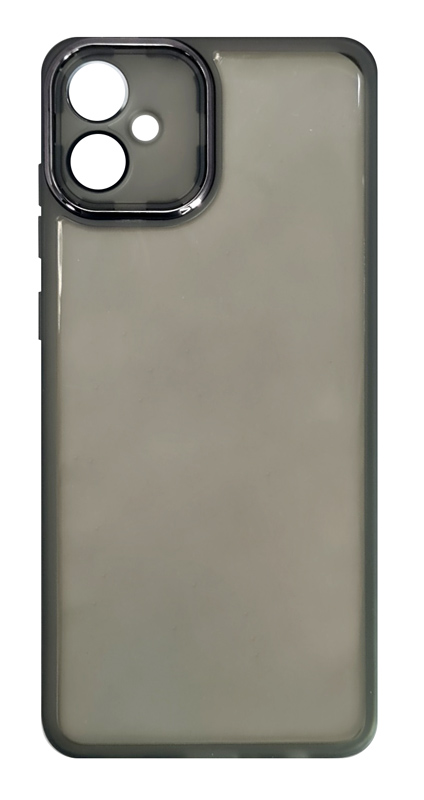 POWERTECH θήκη Protective Lens MOB-1960 για Samsung A05, διάφανη-μαύρη 1 POWERTECH θήκη Protective Lens MOB-1960 για Samsung A05