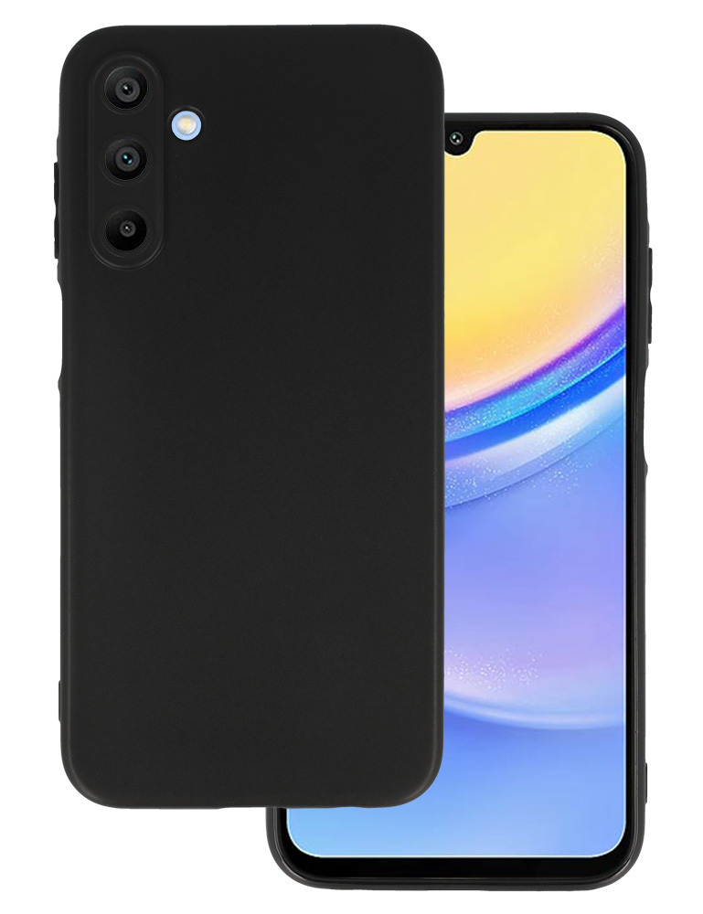 POWERTECH θήκη MATT MOB-1971 για Samsung Galaxy A15 4G/5G, μαύρη 1 POWERTECH θήκη MATT MOB-1971 για Samsung Galaxy A15 4G/5G