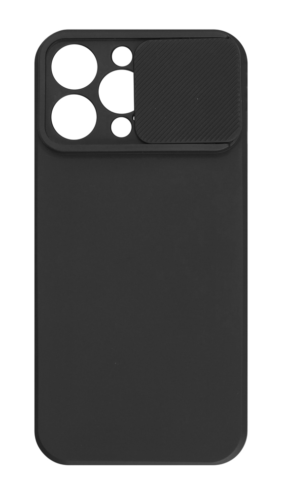 POWERTECH θήκη Camshield Soft MOB-1991 για iPhone 16 Pro Max, μαύρη 1 POWERTECH θήκη Camshield Soft MOB-1991 για iPhone 16 Pro Max