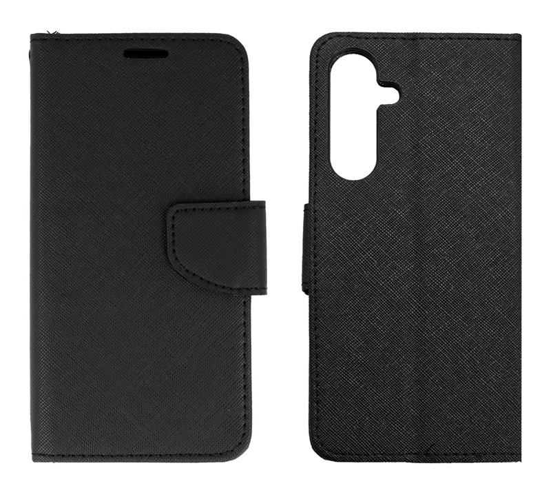 POWERTECH θήκη Fancy MOB-1994 για Samsung Galaxy S24 FE, μαύρη 1 POWERTECH θήκη Fancy MOB-1994 για Samsung Galaxy S24 FE
