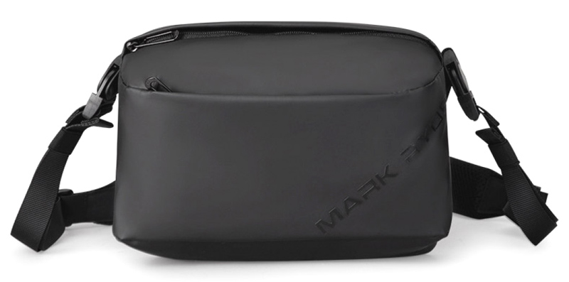 MARK RYDEN τσάντα ώμου MR8616, με θήκη tablet 7.9", 4L, αδιάβροχη, μαύρη 1 MARK RYDEN τσάντα ώμου MR8616