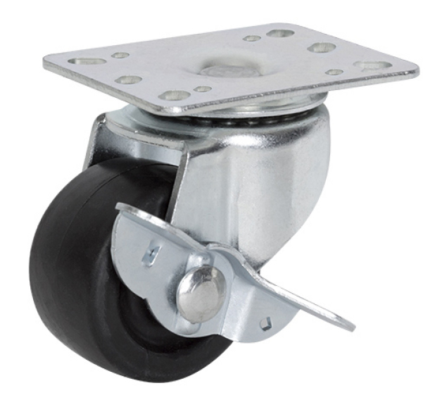 POWERTECH ρόδα για rack NETW-0014, περιστρεφόμενη, με φρένο, 100kg max 1 POWERTECH ρόδα για rack NETW-0014