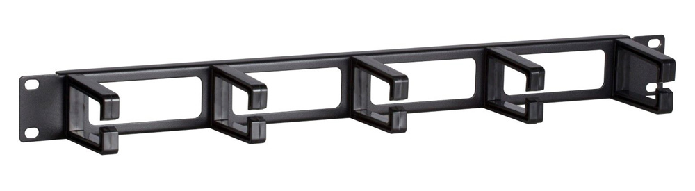 POWERTECH cable management NETW-0049 για rack 19"/1U, 5x γάντζοι, μαύρο 1 POWERTECH cable management NETW-0049 για rack 19"/1U