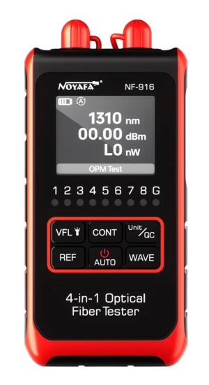 NOYAFA tester καλωδίων οπτικής ίνας NF-916