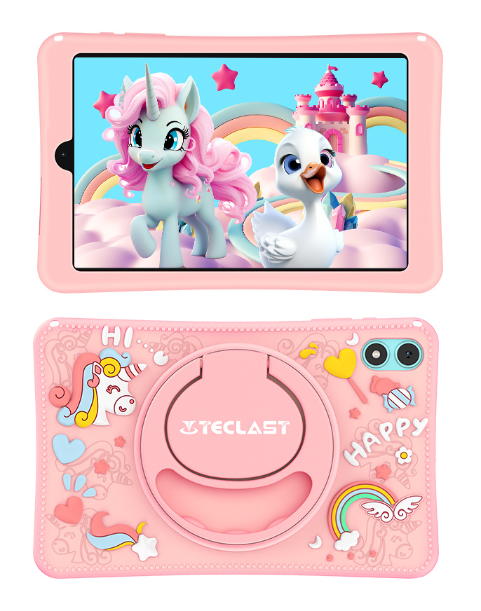 TECLAST tablet P85 Kids, 8", 3/64GB, Android 15, 5000mAh, ροζ 1 TECLAST tablet P85 Kids