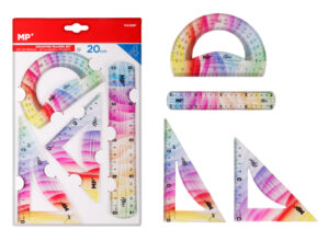 MP σετ πλαστικοί χάρακες PA159P