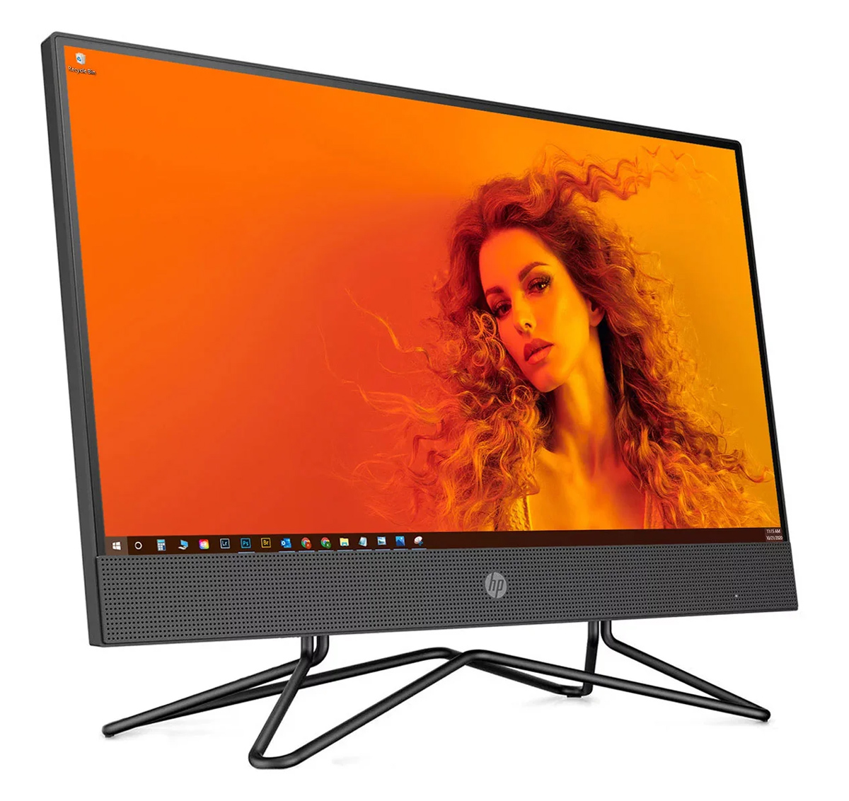 HP PC 200 G4 22 All-in-One, Refurbished Grade B, i3-10110U, 16/256GB M.2, 21.5", DVD-RW, CAM, WIFI, FreeDOS 1 HP PC 200 G4 22 All-in-One