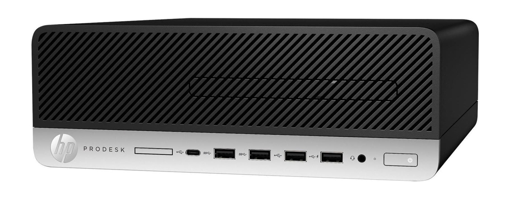 HP PC ProDesk 600 G4 SFF, Refurbished Grade A Repainted, i3-8100, 8/256GB M.2, FreeDOS 1 HP PC ProDesk 600 G4 SFF