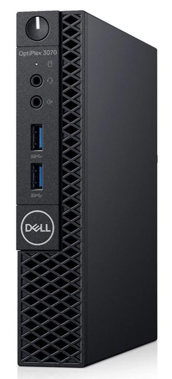 DELL PC OptiPlex 3070 Micro, Refurbished Grade A Repainted, i3-8100T, 8GB, 128GB M.2, FreeDOS 1 DELL PC OptiPlex 3070 Micro