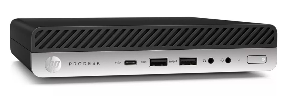 HP PC ProDesk 600 G5 Micro, Refurbished Grade A Repainted, i3-9100T, 8/256GB M.2, FreeDOS 1 HP PC ProDesk 600 G5 Micro