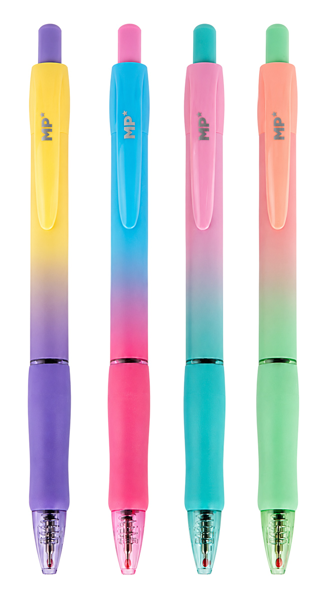 MP στυλό διαρκείας ballpoint PE140-13, 0.7mm μύτη, 14.5cm, μπλε, διάφορα σχέδια, 1τμχ 1 MP στυλό διαρκείας ballpoint PE140-13