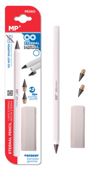 MP eternal μολύβι PE560 με γόμα & 2x ανταλλακτικές μύτες