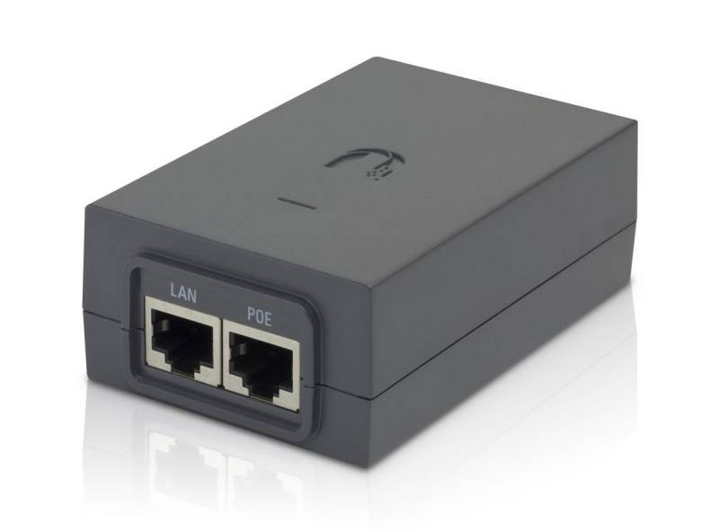 UBIQUITI Gigabit PoE Adapter POE-24-12W-G, 24V, 0.5A 12W, με power cable 1 UBIQUITI Gigabit PoE Adapter POE-24-12W-G