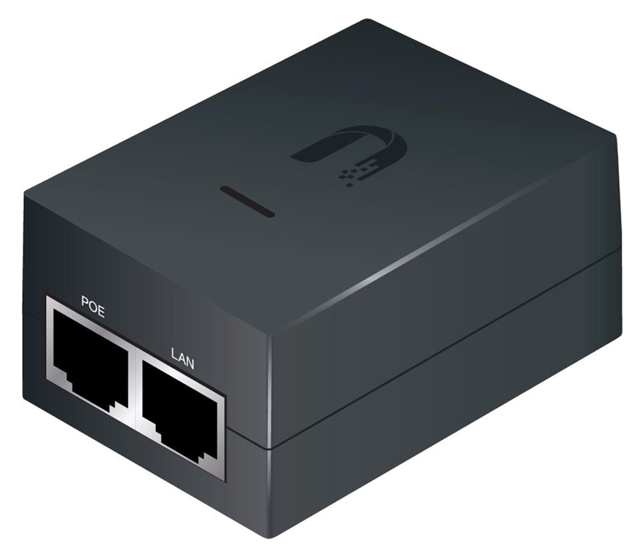 UBIQUITI PoE Adapter POE-25-5W, με power cable, 25V, 0.2A, 5W 1 UBIQUITI PoE Adapter POE-25-5W